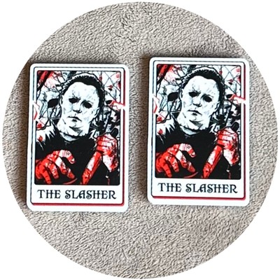 2 Halloween Horror Locker Refrigerator Magnets Michael Myers The Slasher