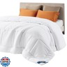 Bedsure Comforter Duvet Insert - Quilted Comforters Queen Size, All Season Duvet, Down Alternative Bedding, with 8 Tabs, Gifts for Women/Men, White, Queen 88 x 88 Inches
