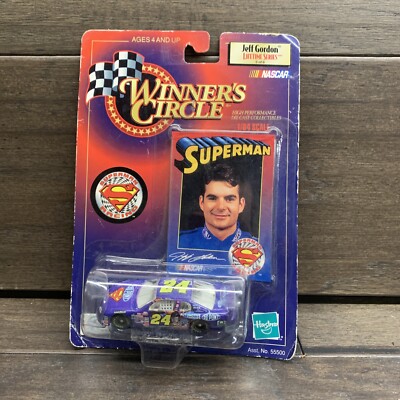 Jeff Gordon #24 Dupont Chevy Superman 1999 Winners Circle 1:64 Diecast NASCAR