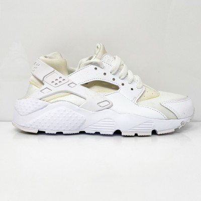 

Кроссовки Nike Boys Huarache Run 654275-110 белые кроссовки размер 4Y, Белый, Huarache Run