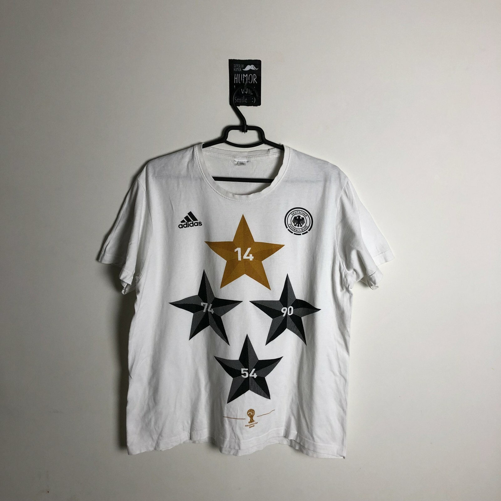 Germany Team Training Jersey Football Shirt White Adidas