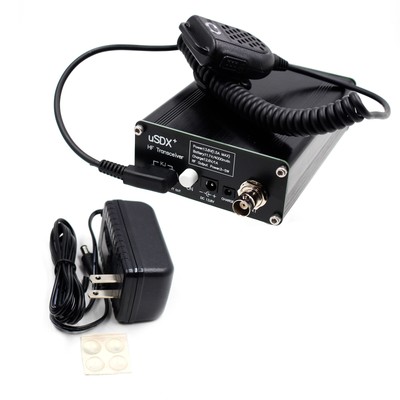 Usdr usdx+ Plus V2 8 Band SDR Full Mode HF Transceiver w/Power Adapter US Plug