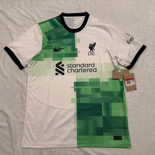 【新品未使用】リバプール Nike XL ジャージ Y.N.W.A. 2023-24 Nike Men's Liverpool Away Soccer Jersey Large L YNWA