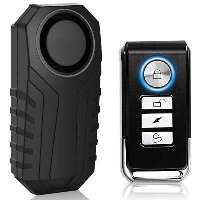 Loud Sound Alarm 113dB Easy to Install Wireless Remote Control Volume Adjustable