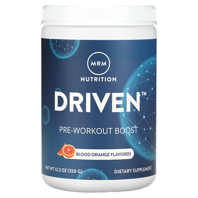 DRIVEN, Усилитель перед тренировкой, красный апельсин, 12,3 унции (350 г)
