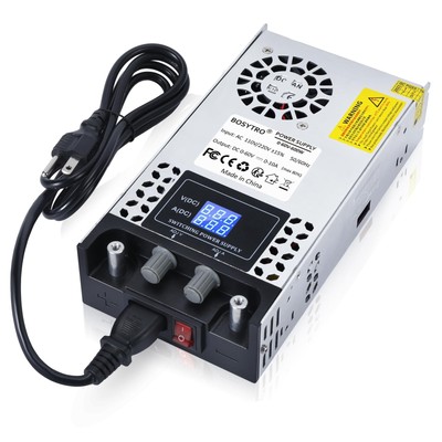 AC to DC Converter 60V DC Power Supply Adjustable 0-60V 0-10A SMPS Max 600W S...