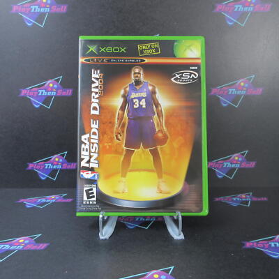 NBA Inside Drive 2004 - Xbox - Complete CIB