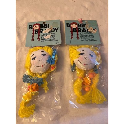 3 Bobbi Braidy Barrette Holder C1980 NIP RARE
