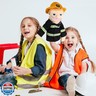 Role Play Hand Puppets Hand Plush Chef Doctor Fireman Pirate Detective Athlete Nurse Worker Hand Puppet Toys Puppets for Kids Storytelling Imaginative Pretend Play Teaching Preschool(Fireman)