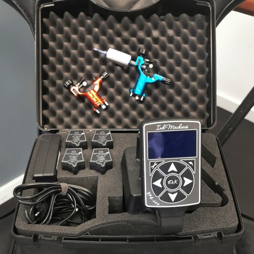 Inkmachines complete wireless tattoo machine. Liner, shader
