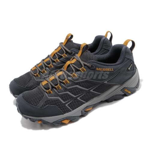 Merrell Moab FST 2 GTX Gore-Tex Vibram Серые мужские кроссовки для походов на открытом воздухе J46625