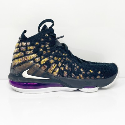 

Nike Boys Lebron 17 BQ5594-004 Черные баскетбольные кроссовки, размер 4,5 года, Черный, Lebron 17