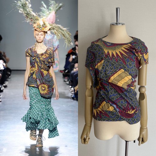 Junya Watanabe Comme Des Garcons Twisted Short sleeve Tops
