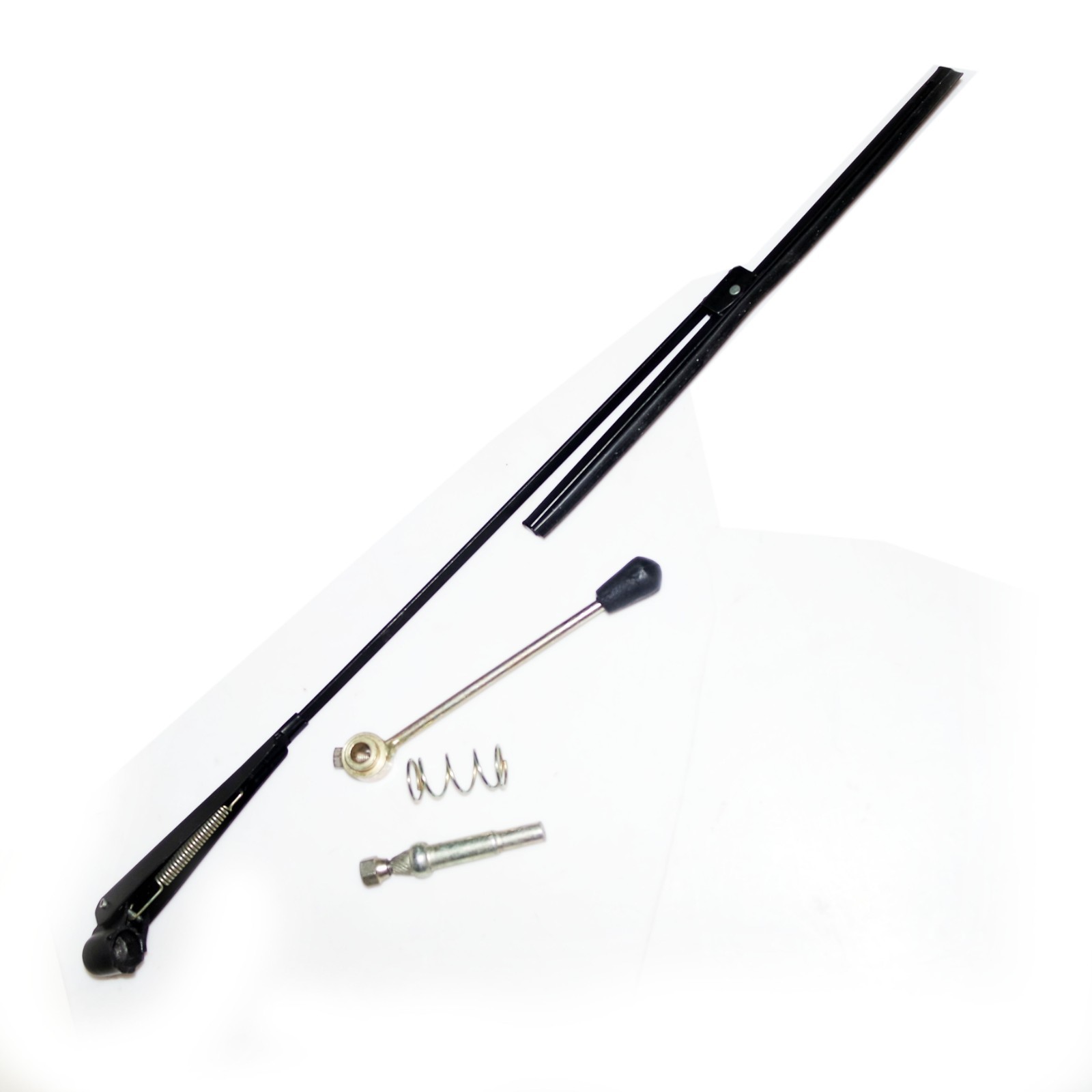 Windshield Wiper Blade Assembly with Kit For Bajaj Tuk Tuk 3 Wheeler RE  