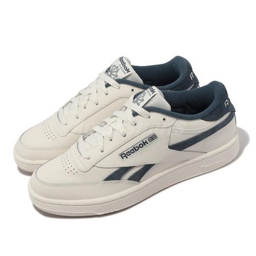 

Reebok Club C Revenge Chalk Blue Мужская повседневная обувь унисекс LifeStyle 100033161, Цвет слоновой кости, Club C Revenge