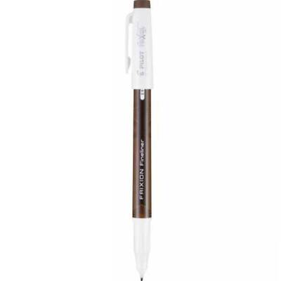 Pilot Marker Pen Frixion Fineliner 0.6 mm Fine Point Brown Ink Erasable 12150