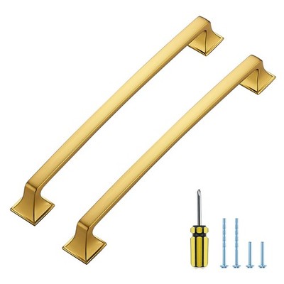 Ravinte Hardware 20 Pack Kitchen Cabinet Handles 7-1/2 Inch Hole Center Gold