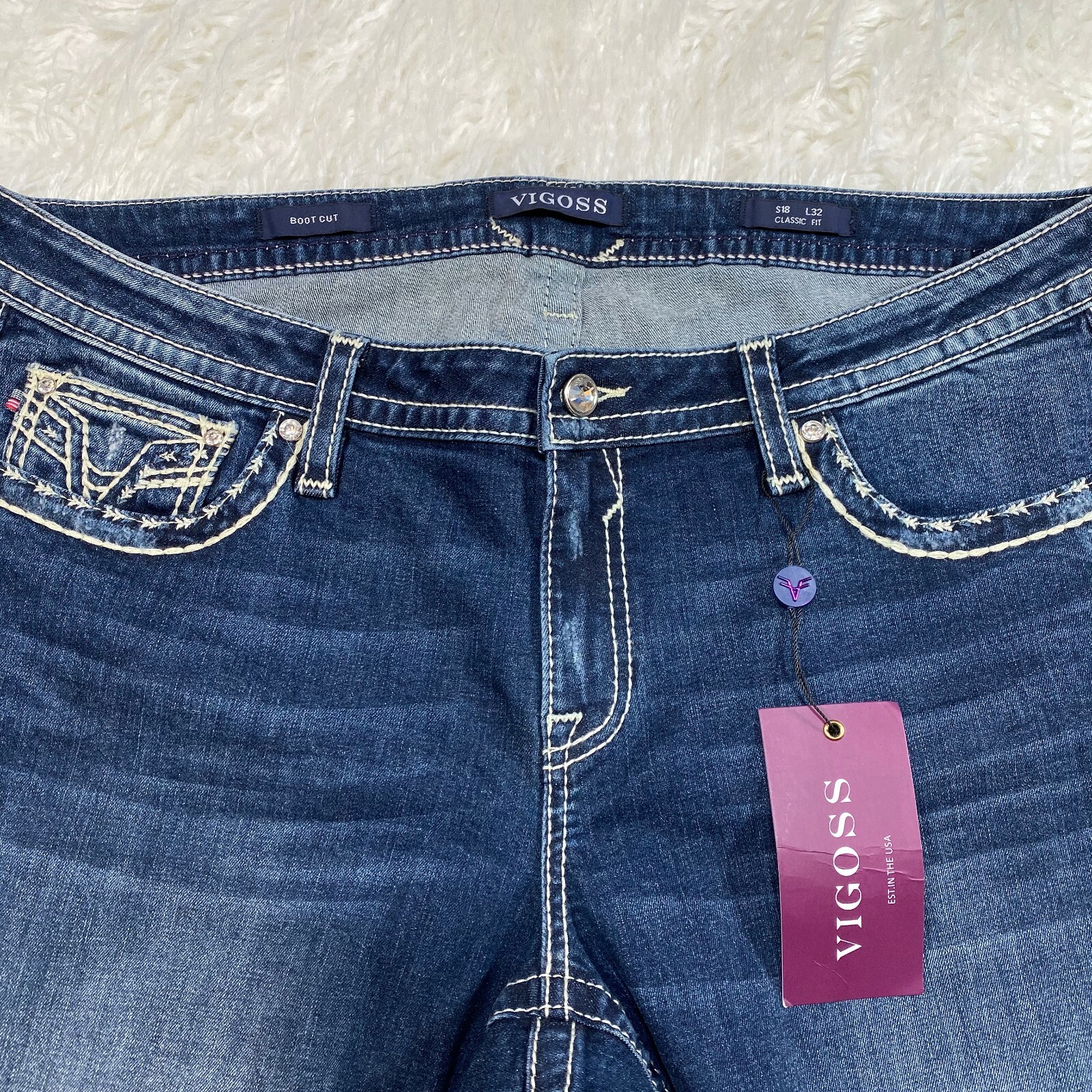 Джинсы VIGOSS JEANS THOMPSON TOMBOY 