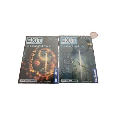 Exit: The Game Lot - The Abandoned Cabin & The Enchanted Forest 1-4 players