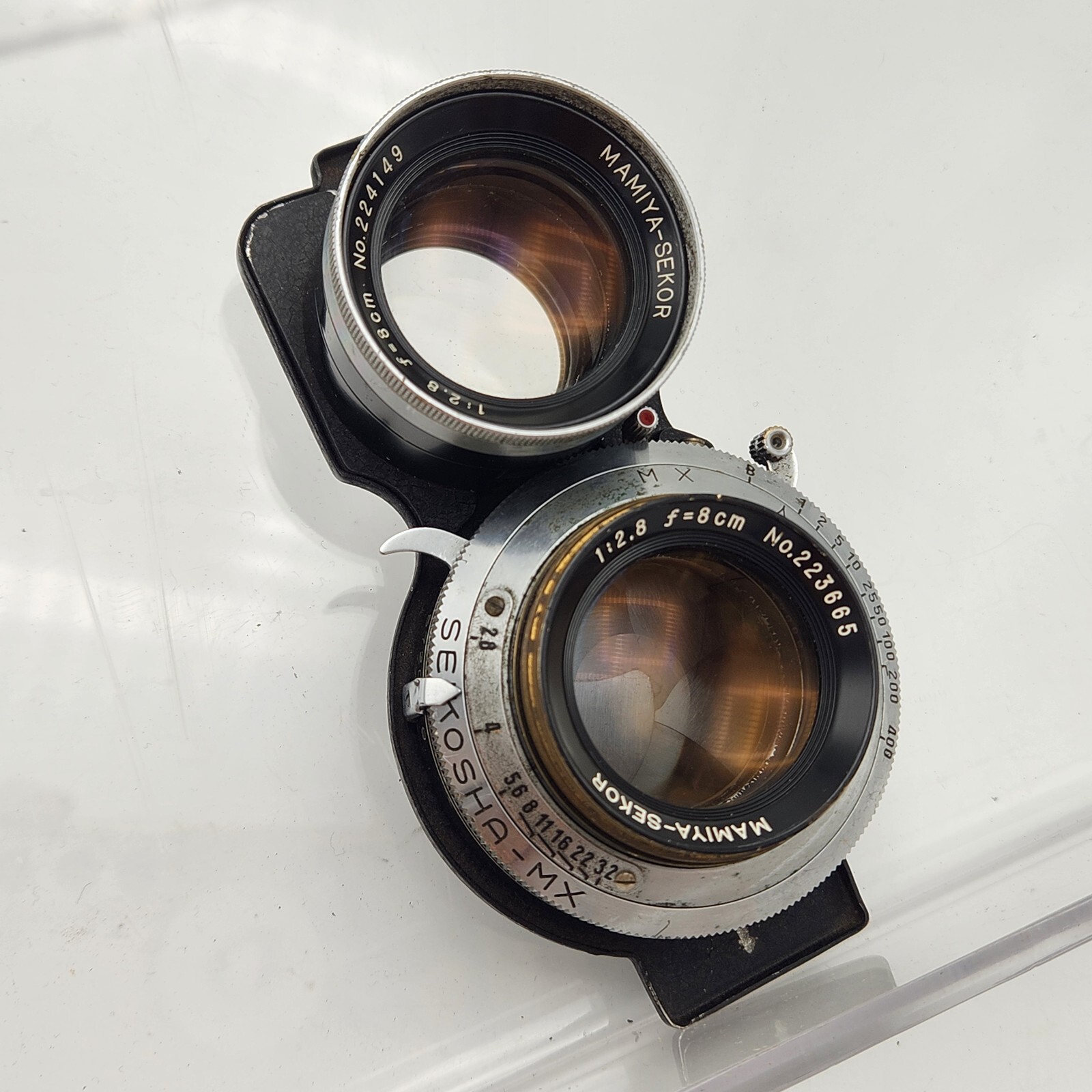 Mamiya Sekor 8cm 80mm F2.8 Prime TLR Lenses for C220 C330