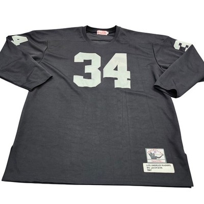Bo Jackson 1987 Los Angeles Raiders Mitchell & Ness Throwback Jersey Black 54
