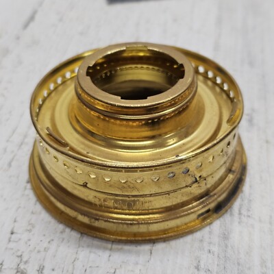 Aladdin Oil Lamps - Gallery Model 21 and 23 - Lox on style - Brass
