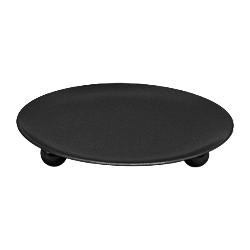 Round Metal Candle Tray Candle Dish Iron Art Candle Holder
