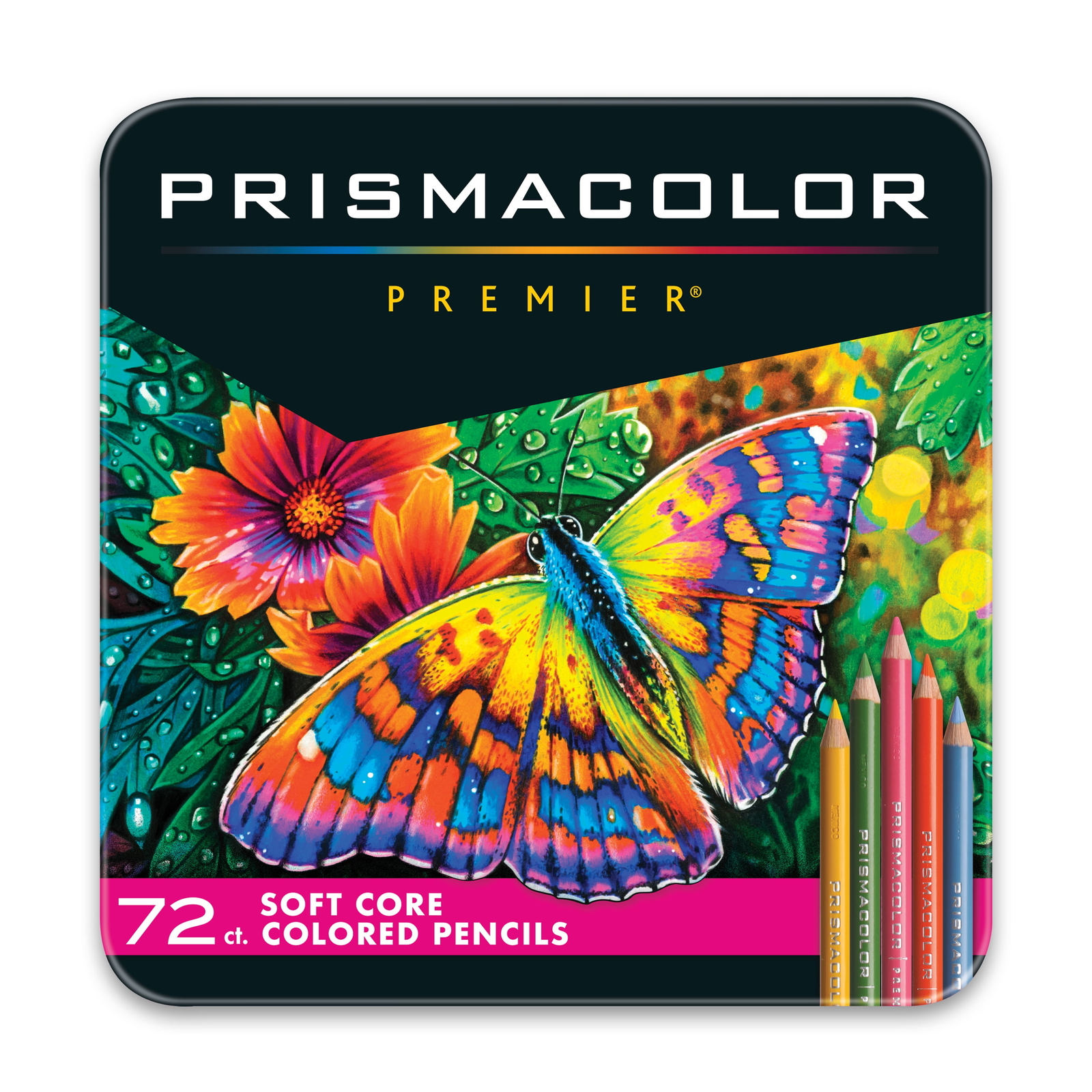 Prismacolor Premier Soft Core Colored Pencils, Assorted Colo