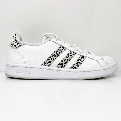 

Adidas Womens Grand Court FW9779 Белая повседневная обувь Кроссовки Размер 9, Белый, Grand Court