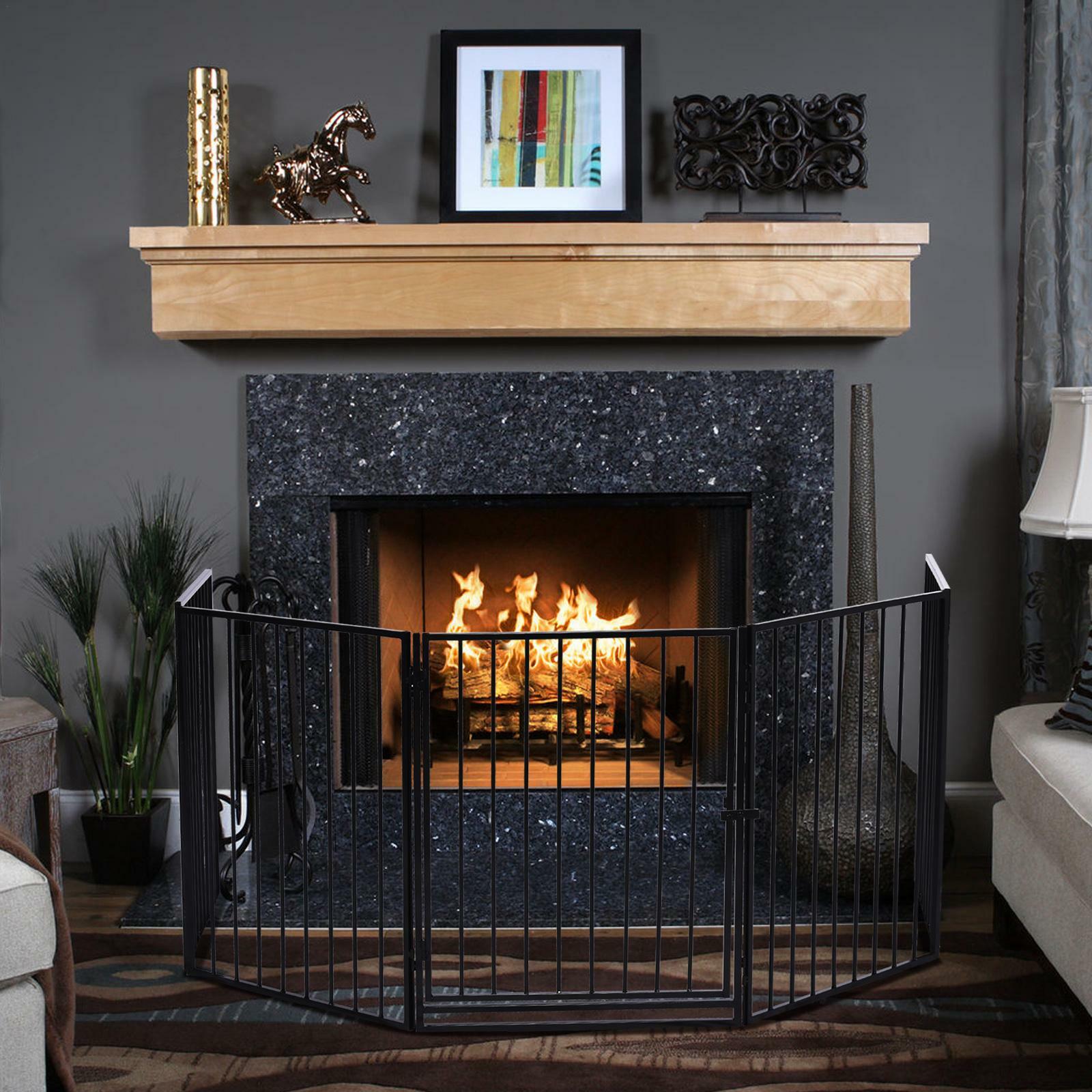 fireplace fence baby