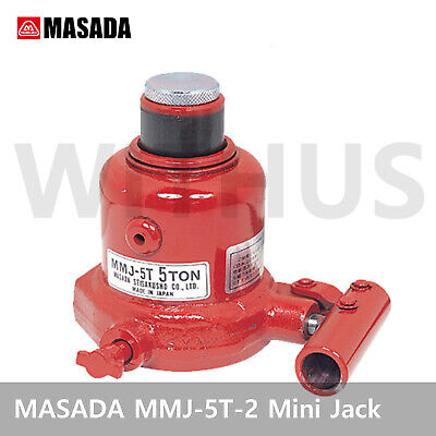 MASADA MMJ-5T-2 Mini Hydraulic Bottle Jack 5Ton Max.125mm