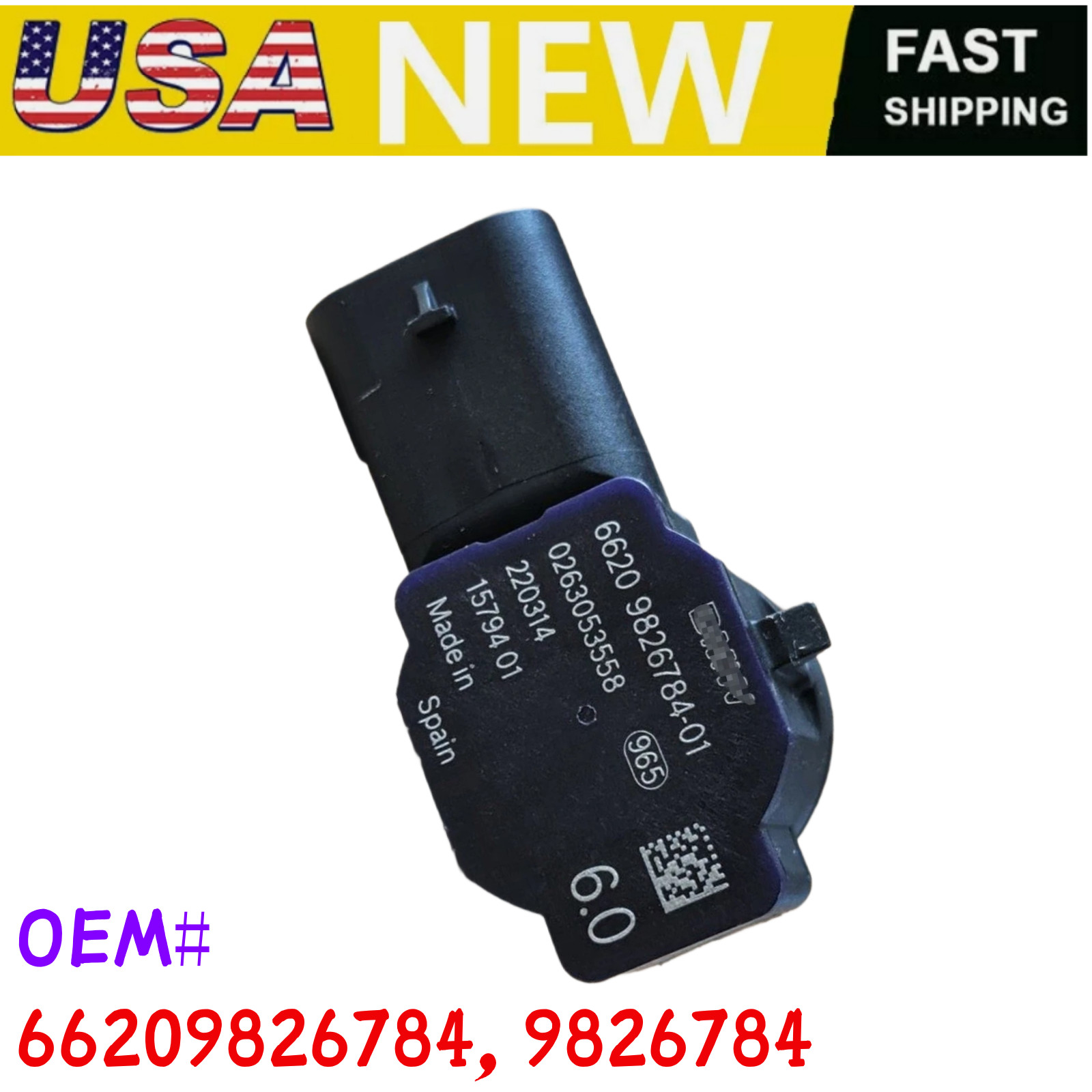 OEM For BMW X5 X7 F40 G20 G30 G29 9826784 Ultrasonic Sensor