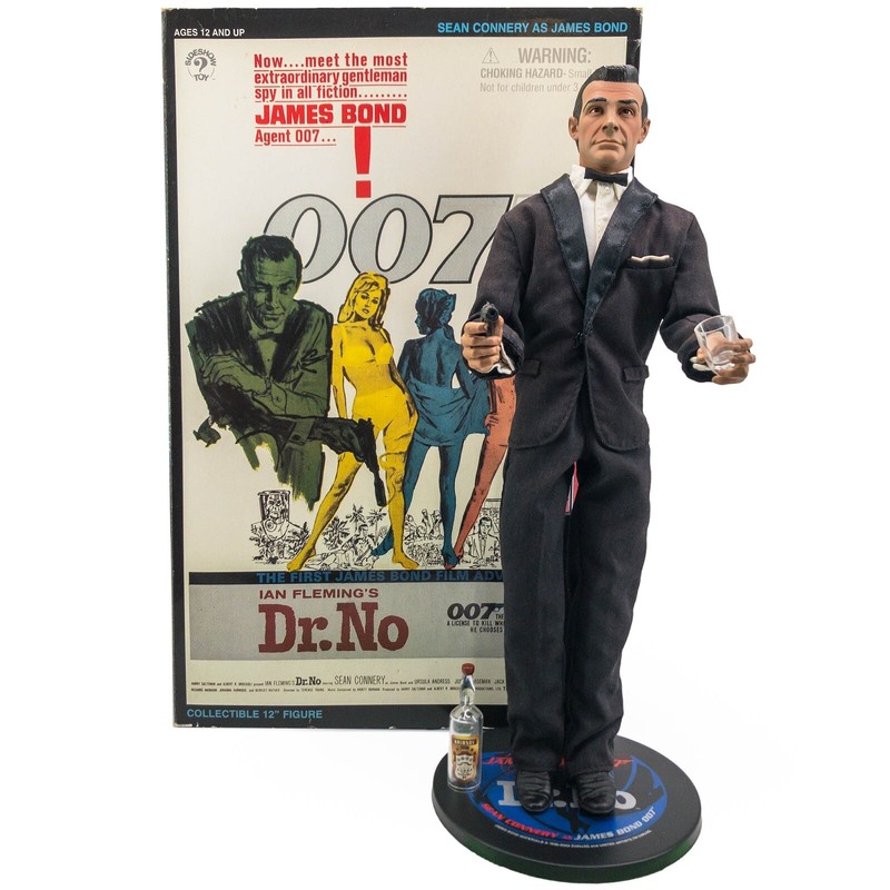 Spy 007 JAMES BOND DR NO Action Figure - Sean Connery