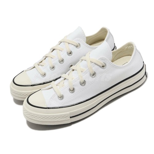 

Converse Chuck 70 Low 1970 Белый Черный Мужская повседневная обувь унисекс для образа жизни A02306C, Chuck 70 Low