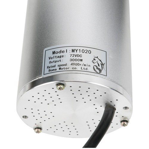 72V 3000W Golf Cart Brushless Motor w/Battery/Display/Sprocket/Pedal Full Kit US