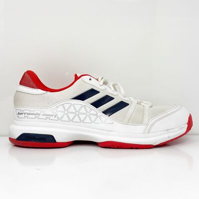 

Adidas Mens Barricade Court CG3098 Белые кроссовки Кроссовки Размер 12, Белый, Barricade Court