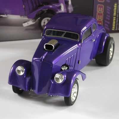 ACME 1/18 1933 Willys Gasser Plum Crazy LTD A1800925 New GMP 483