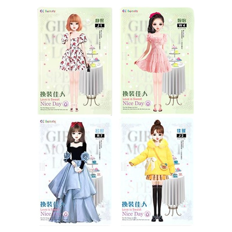 For Girls Magnetic Dress-up Doll