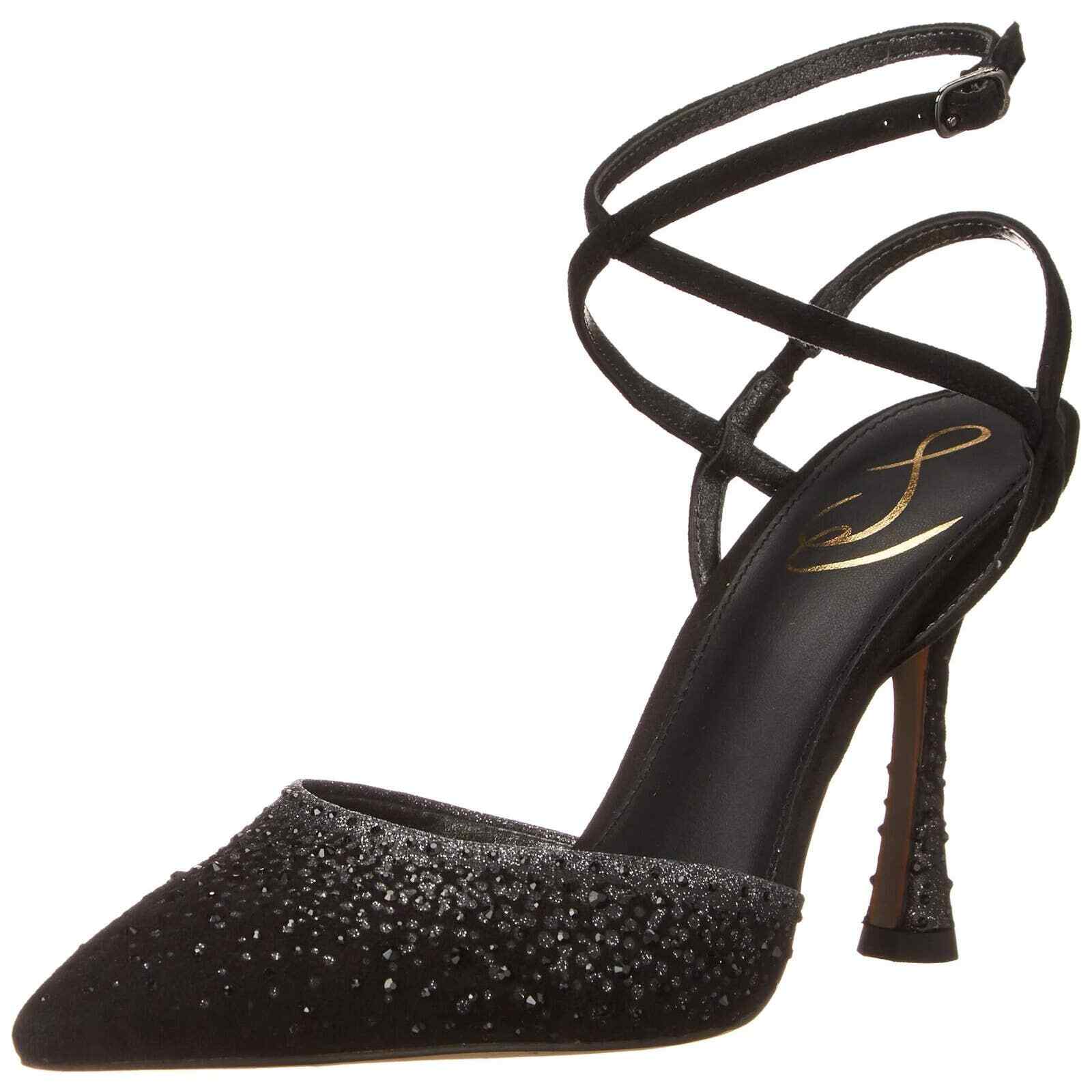 

Женские туфли-лодочки Sam Edelman Hardy черного цвета 36,5 евро США 6,5, Черный