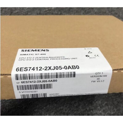 New Siemens 6ES7412-2XJ05-0AB0 6ES7 412-2XJ05-0AB0 S7-200 analog I/O SM AM06
