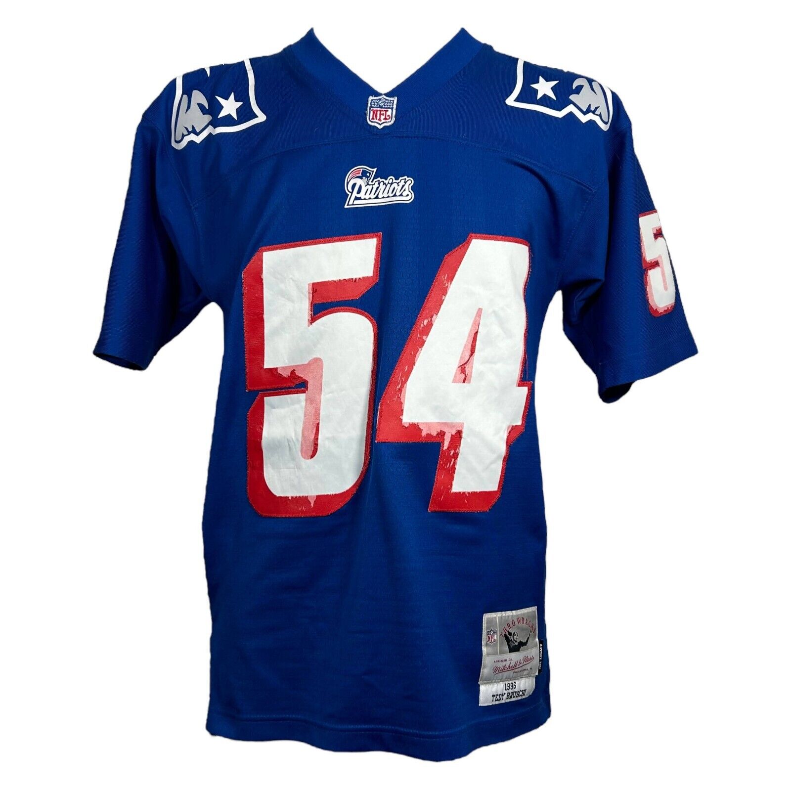 TEDY BRUSCHI 1996 New England Patriots MITCHELL & NESS TEDY BRUSCHI 1996 New England Patriots MITCHELL & NESS