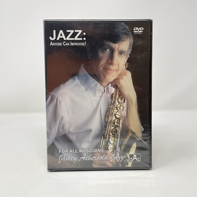 Jamey Aebersold - Jazz: Anyone Can Improvise (DVD, 1993) Brand New Sealed