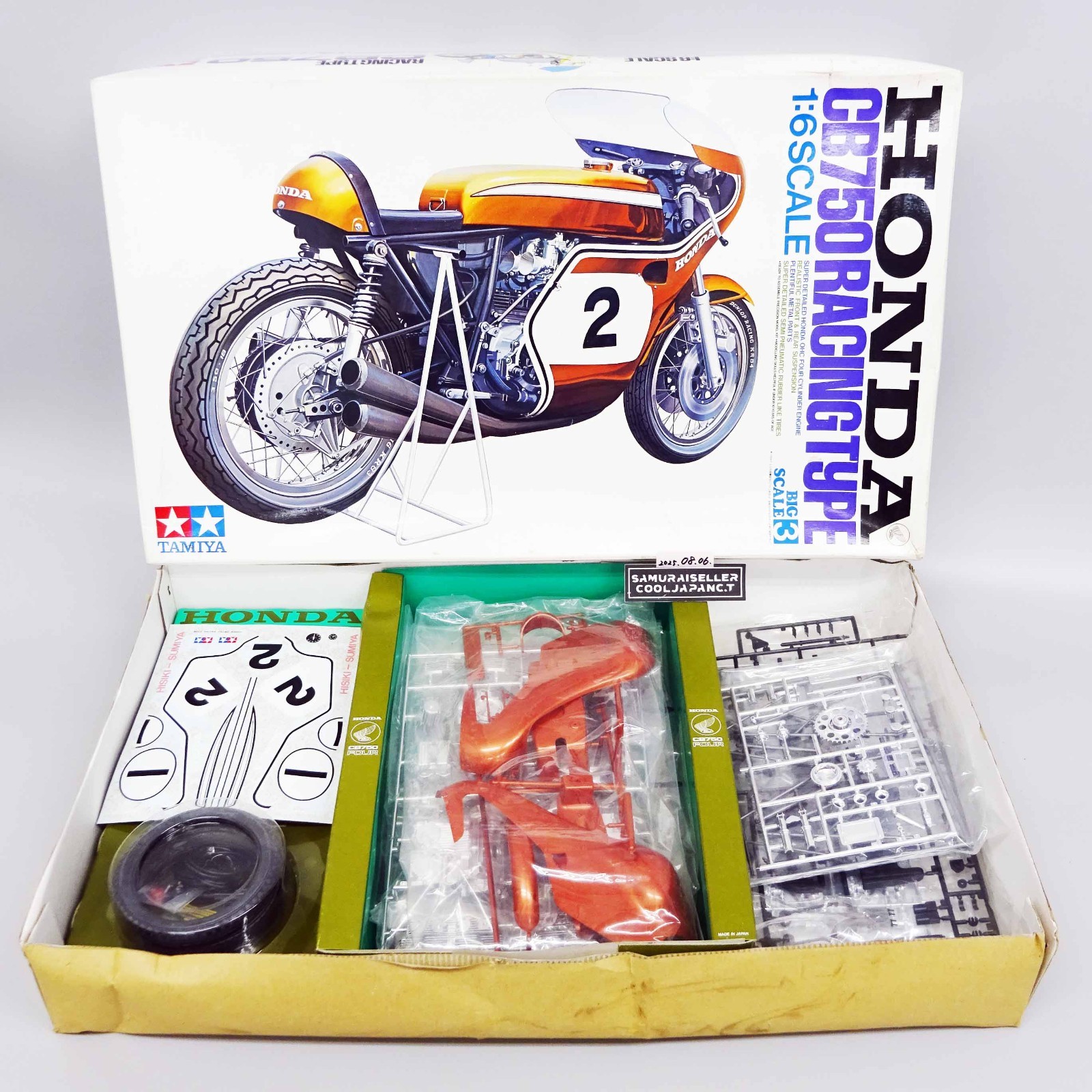 Tamiya 1/6 Honda CB750 Racing Type Big Scale Series NO.3