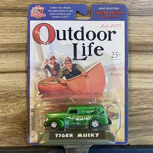 RACING CHAMPIONS（全2点） Racing Champions Outdoor Life Tiger Musky 1940 Ford Sedan