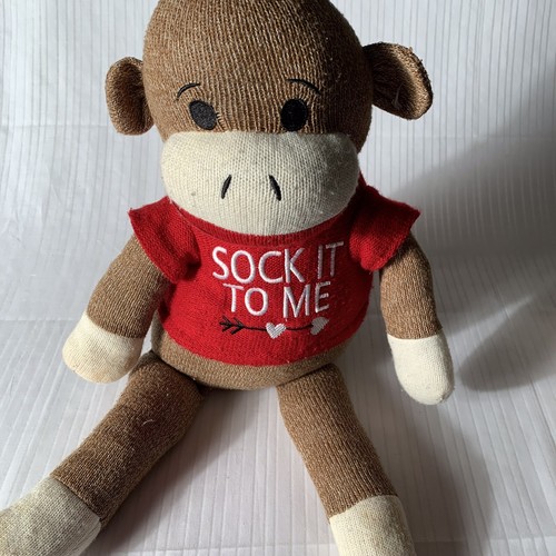 Toy Plush Collectors Choice Plush Red Shirt SOCK IT TO ME  21