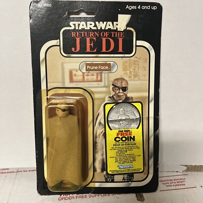 Prune Face 1983 Star Wars Return of the Jedi Action Figure Kenner Sealed(71320)