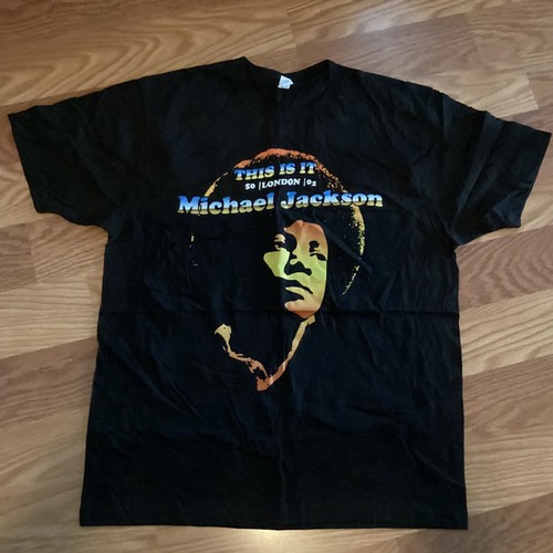 Michael Jackson Tシャツ L BLACK Michael Jackson Black Tee Shirt Gant Color Black Size XS