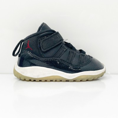 

Nike Boys Air Jordan 11 378040-002 Черные баскетбольные кроссовки, размер 6C, Черный, Air Jordan 11