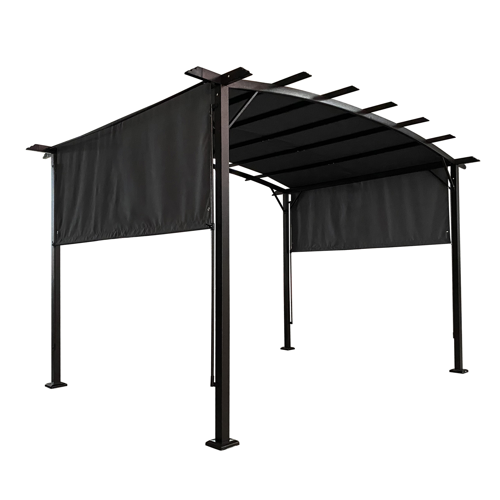 12 x 9 Ft Outdoor Patio Gazebo Canopy Sun Shelter Pergola Garden Backyard