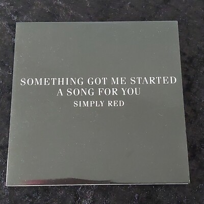 SIMPLY RED - Something Got Me Started/Song For You - PROMO CD Single (2005)